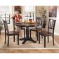 Ashley Owingsville Dining Side Chair in Black and Brown (Set of 2), , large
