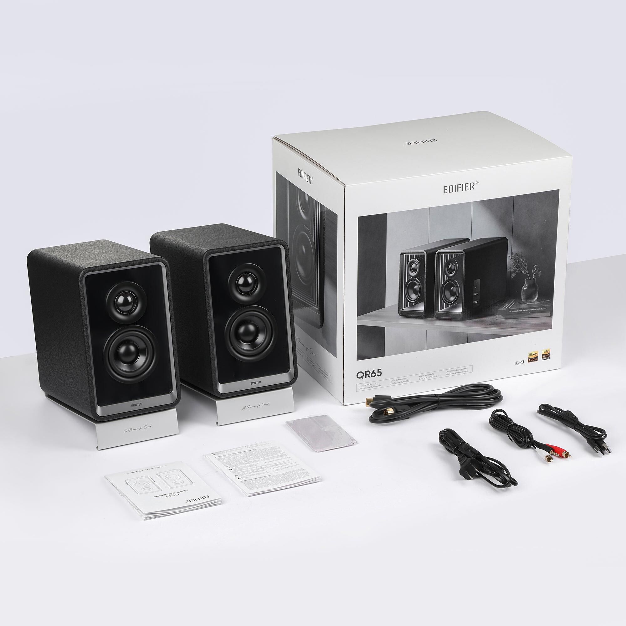 Edifier QR65 2.0 Hi-Res Audio Wireless Active Monitor Speakers
