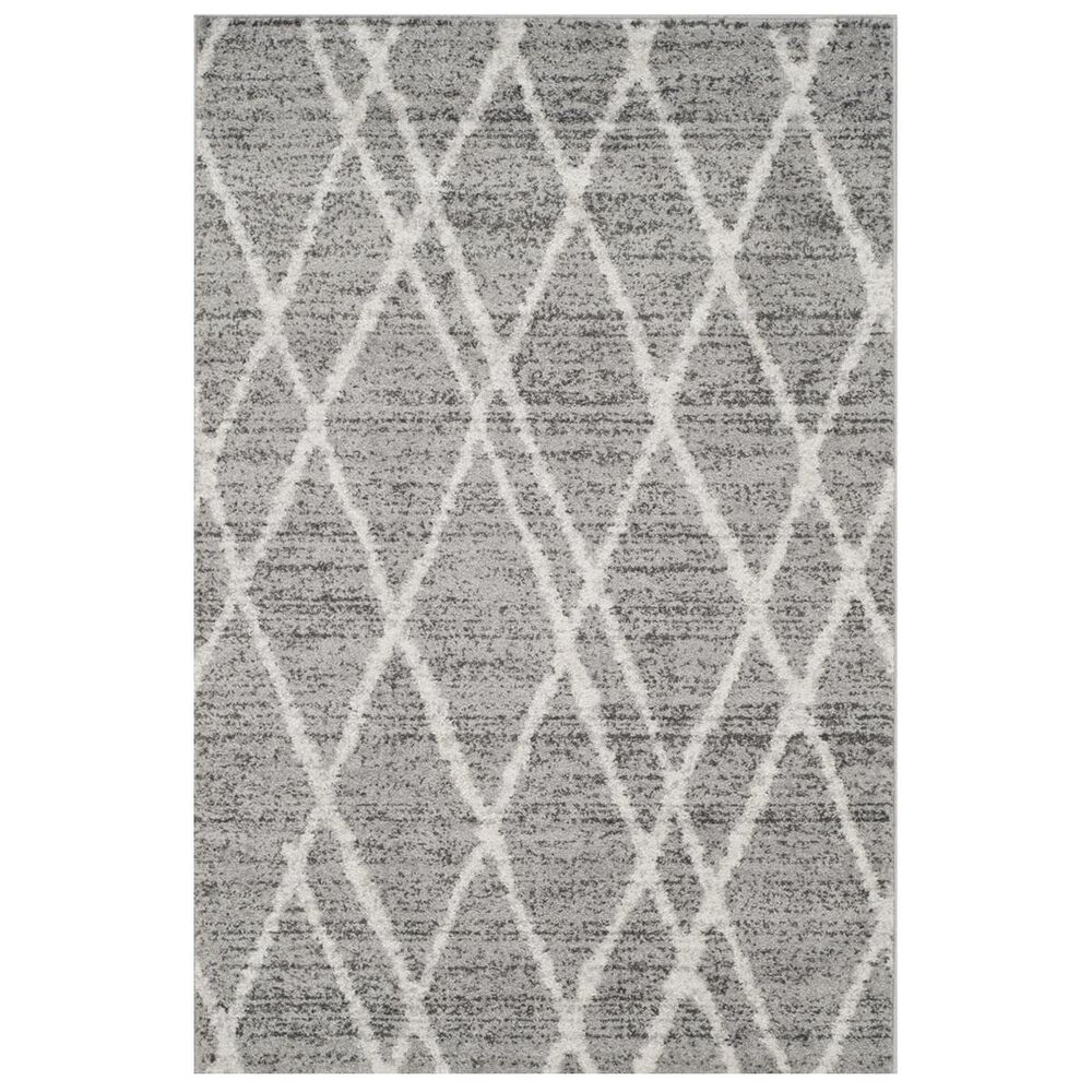 Safavieh Adirondack ADR128B 4&#39; x 6&#39; Ivory and Silver Area Rug, , large