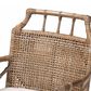 Baxton Studio Abiel Arm Chair in Grey Wash and Black, , large