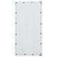 Maple and Jade 65" Wood Rectangular Minimalistic Wall Mirror in Matte White, , large