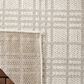 Safavieh Bermuda BMU802A 4" x 6" Ivory and Light Grey Indoor/Outdoor Area Performance Rug, , large