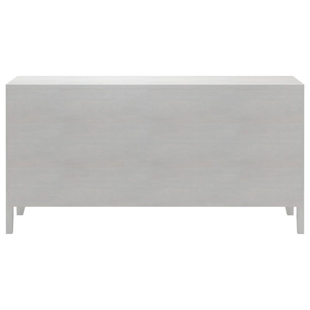 Vantage Mezzanine King Upholstered Wingback Bed with Dresser and Nightstand in Dove Gray, , large