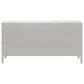 Vantage Mezzanine King Upholstered Wingback Bed with Dresser and Nightstand in Dove Gray, , large