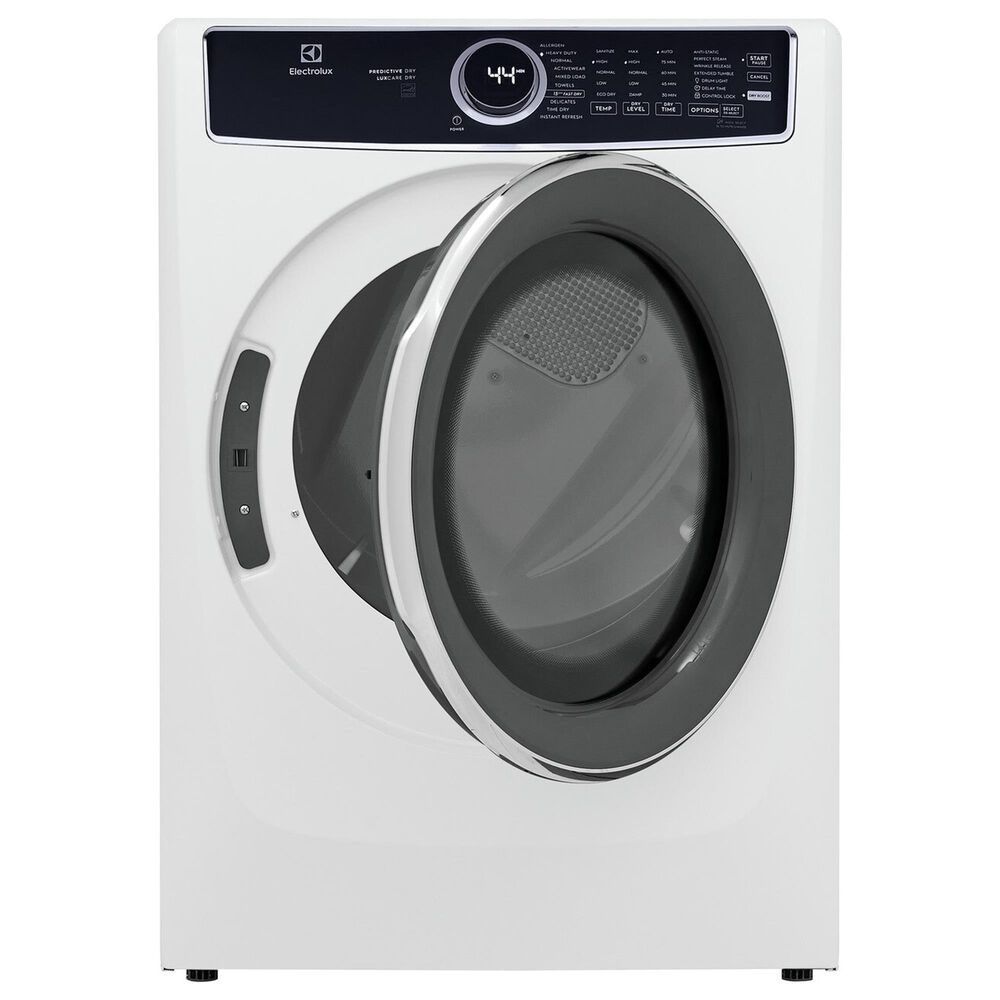 Electrolux 8 Cu. Ft. Front Load Electric Dryer with LuxCare in White, , large