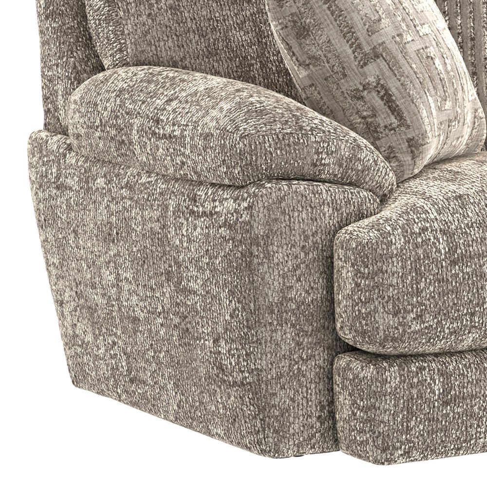 Jackson Furniture Jaden Chair and A Half in Steel, , large