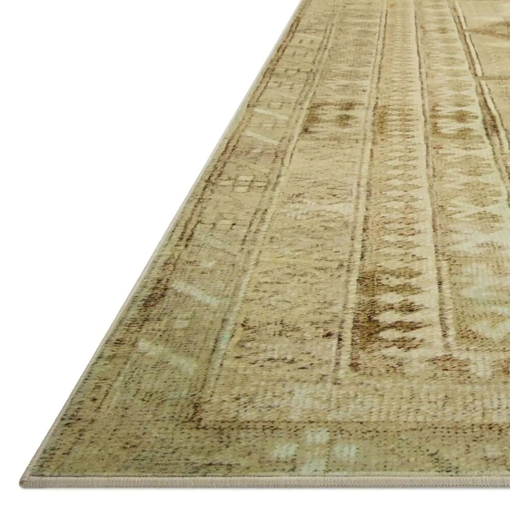 Magnolia Home Sinclair 2&#39; x 5&#39; Khaki and Tobacco Area Rug, , large