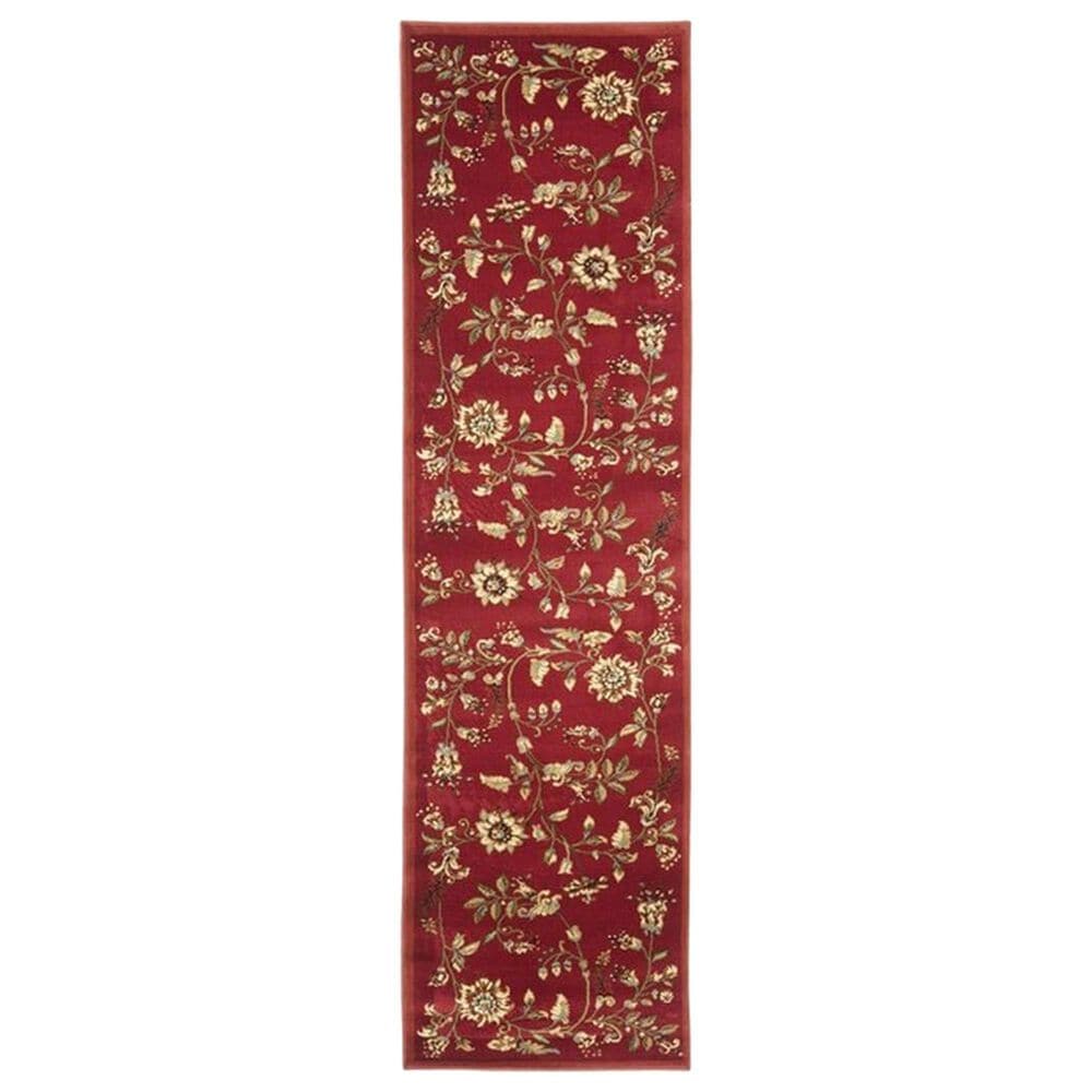 Safavieh Lyndhurst LNH552 2"3" x 8" Red and Multicolor Runner, , large