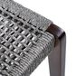 Blue River Nabila Outdoor Dining Chair with Gray Rope in Dark Earth (Set of 2), , large
