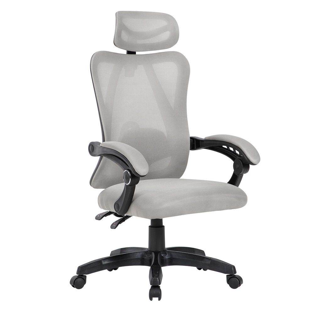 New Era Holding Group LTD Desk Chair in Gray, , large