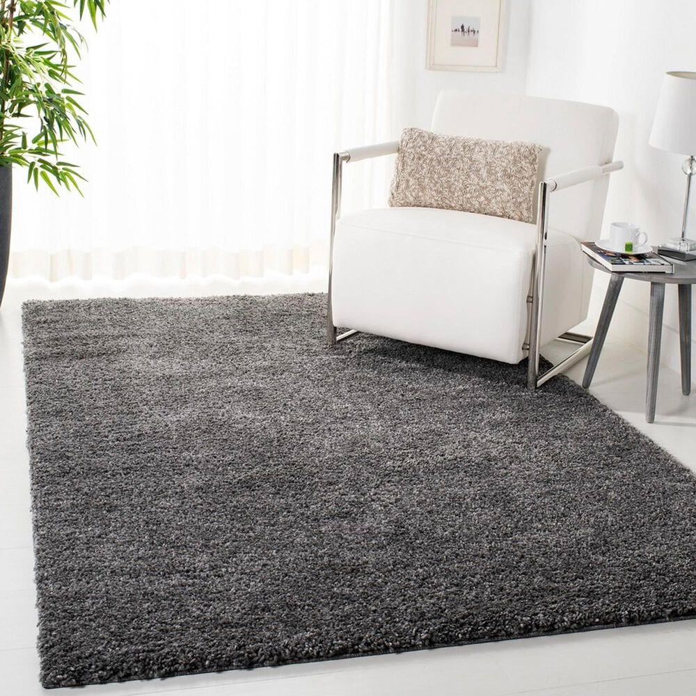 Safavieh August Shag AUG900F 8&#39; x 10&#39; Grey Area Rug, , large