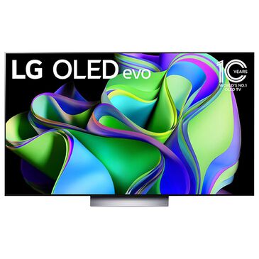 LG 77" Class C3 Series OLED evo 4K UHD in Silver - Smart TV, , large