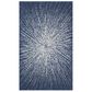 Safavieh Evoke EVK228N 3" x 5" Navy and Ivory Area Rug, , large