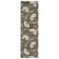 Safavieh Florida Shag SG459-7913 2"3" x 13" Smoke and Beige Runner, , large