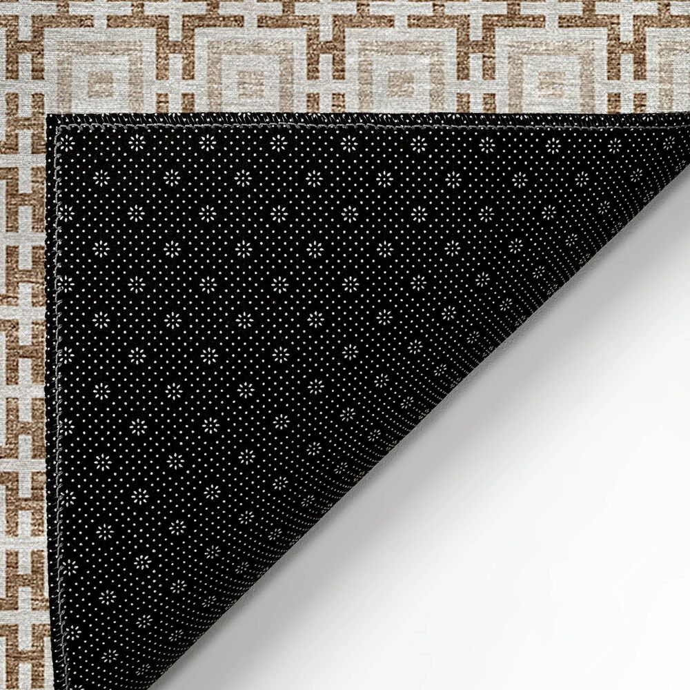 Dalyn Rug Company Marlo 2&#39;3&quot; x 12&#39; Taupe Indoor/Outdoor Runner, , large
