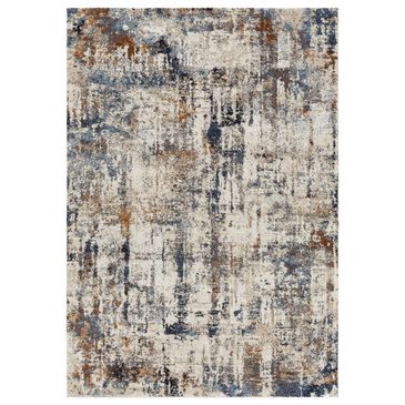 Surya Tuscany TUS-2327 8"10" x 12"1" Gray, Blue and Camel Area Rug, , large