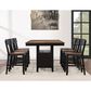 Steve Silver Bermuda Counter Stool in Black and Dark Acacia, , large