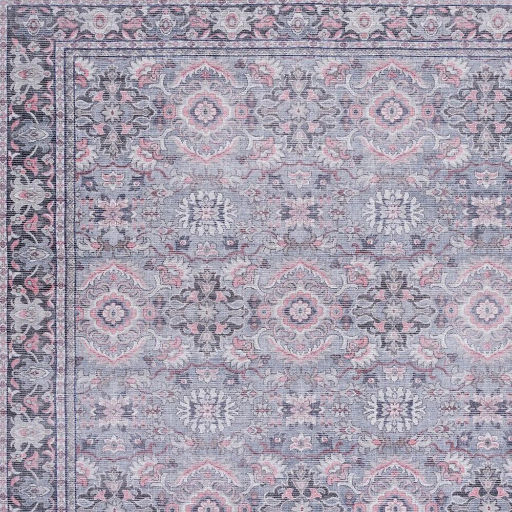Safavieh Serapi 6&#39;7&quot; Square Grey and Pink Area Rug, , large