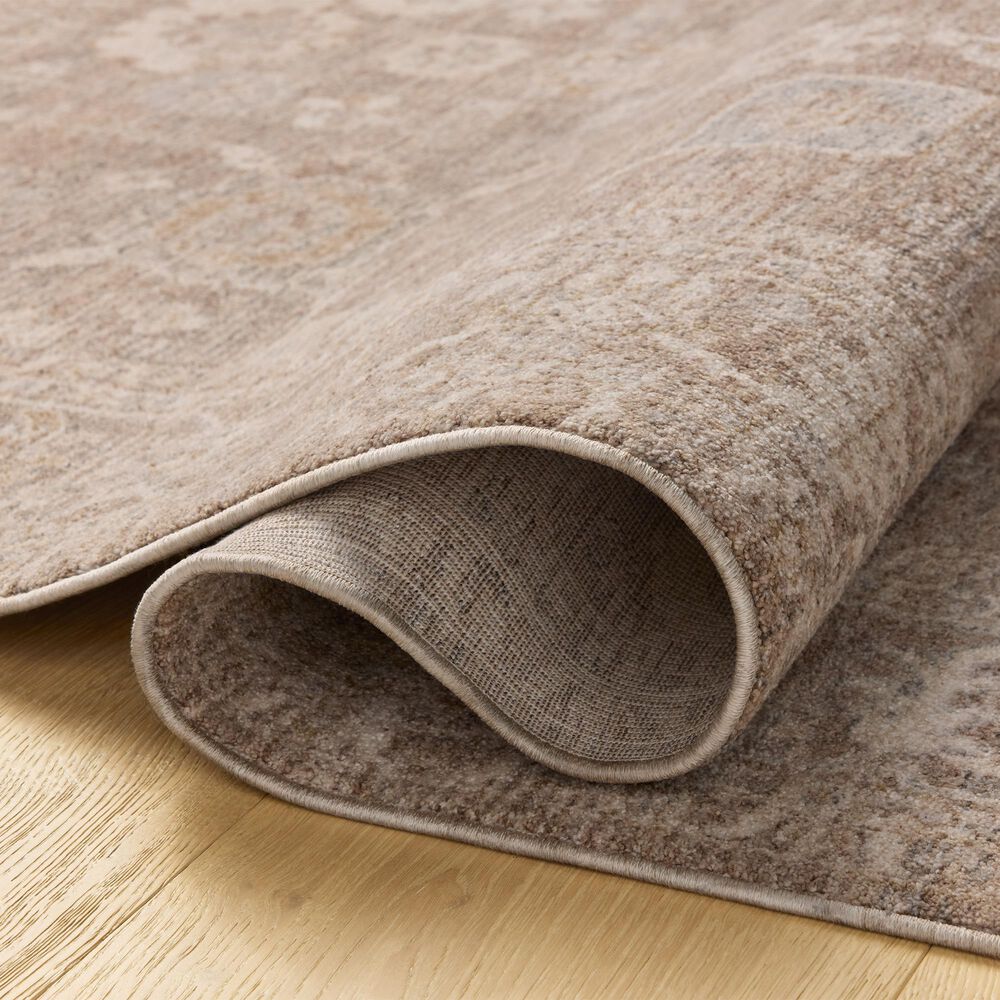 Loloi II Louisa 2&#39;7&quot; x 14&#39; Taupe and Ivory Runner, , large