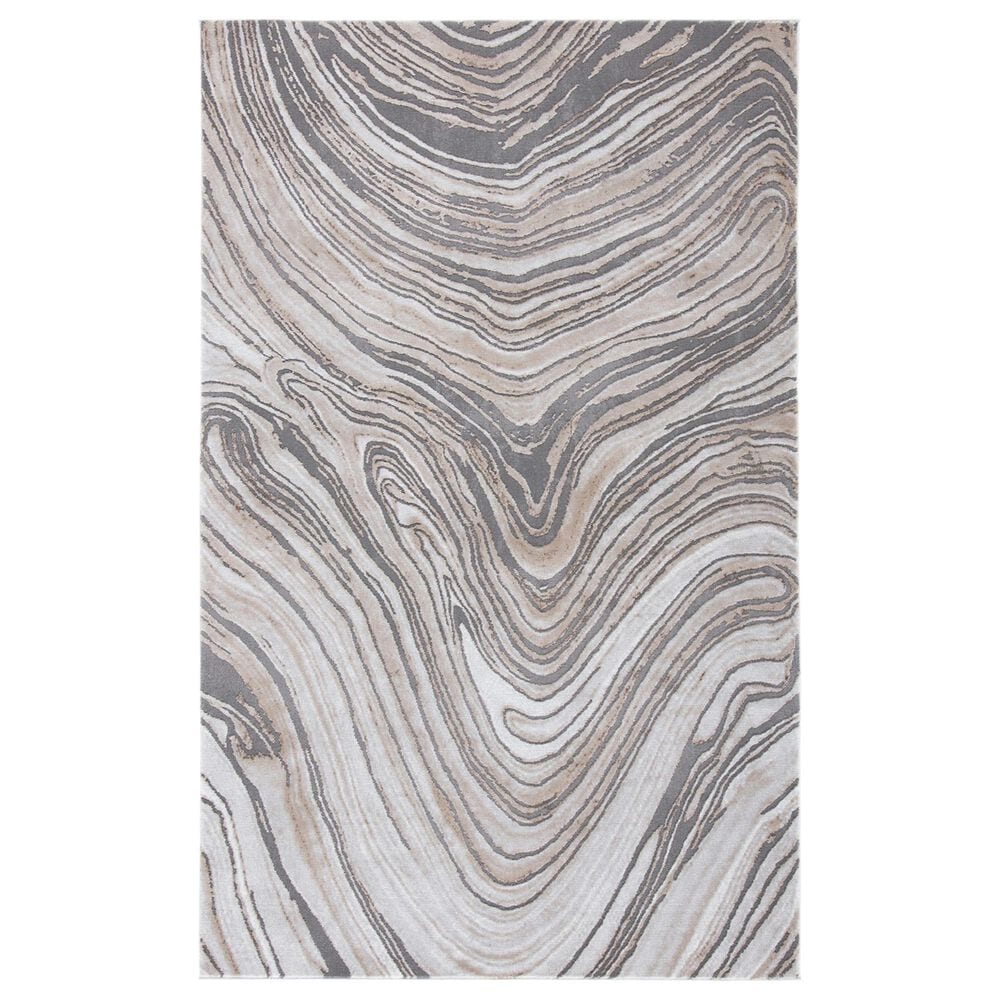 Safavieh Craft CFT846D 2"7" x 5" Gold and Grey Area Rug, , large
