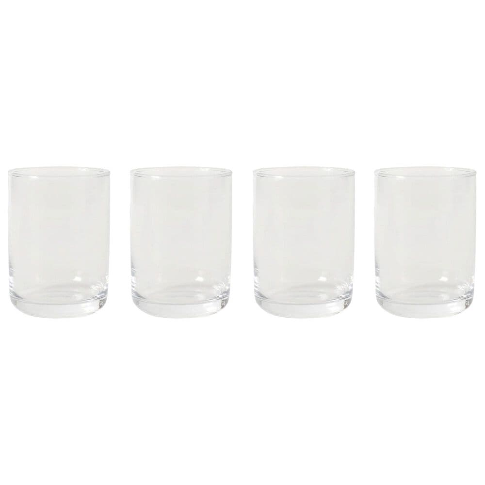 Gibson Overseas, Inc Emory 15 Oz Double Old Fashioned Glass in Clear (Set of 4), , large