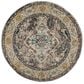 Safavieh Monaco MNC243G-5R 5" Round Grey/Light Blue Area Rug, , large