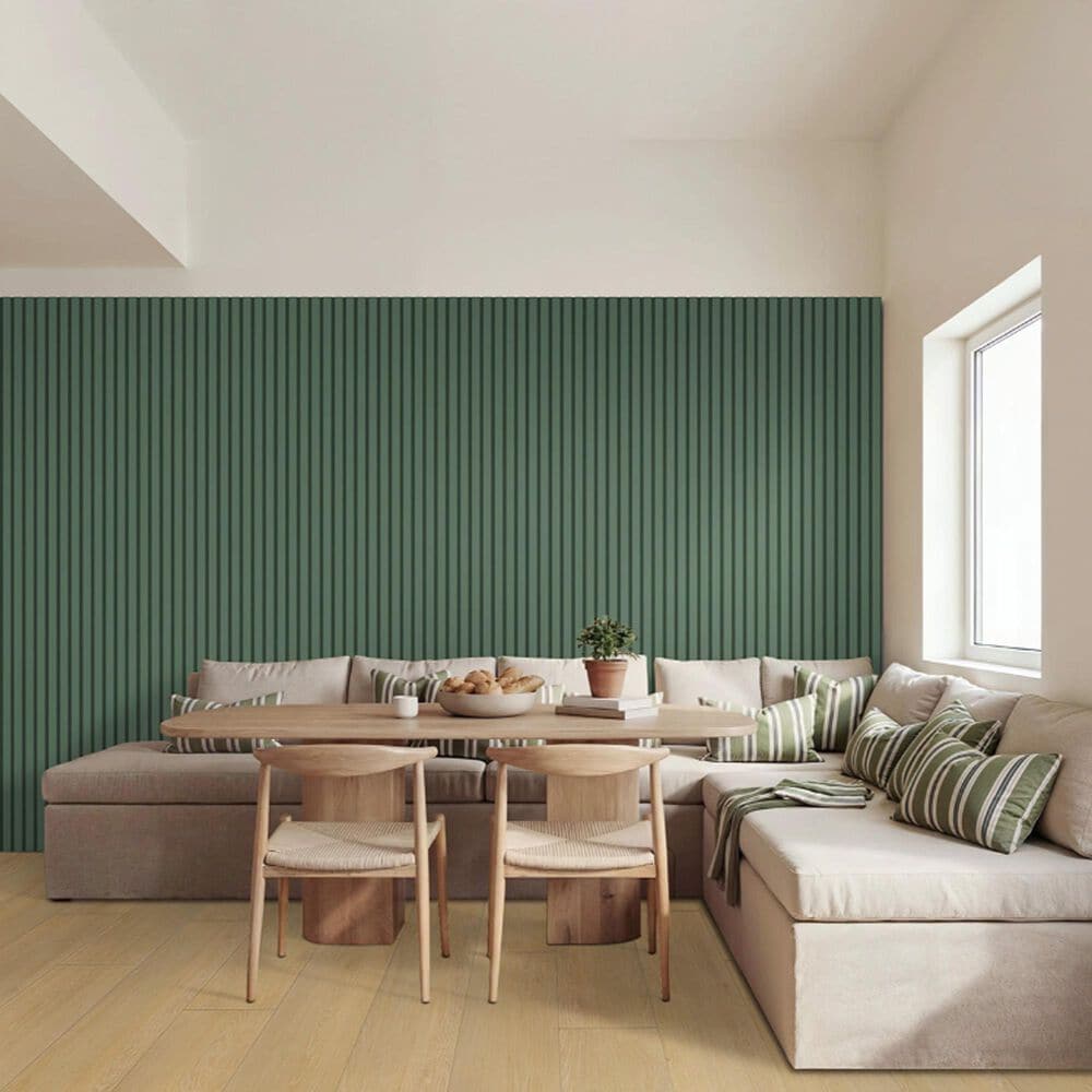 MS International Jade 9.5" x 94.5" Acoustic Wall Slat Panels, , large