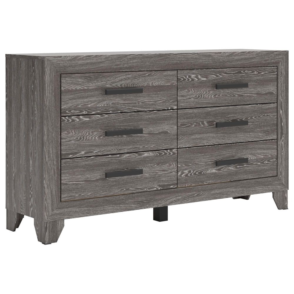Ashley Sylveri 6-Drawer Dresser Only in Gray, , large