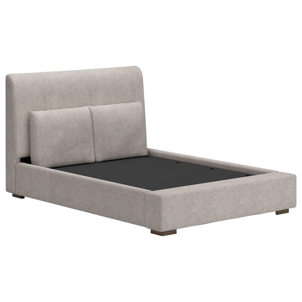 Ashley Cabalynn Queen Upholstered Bed in Light Brown, , large