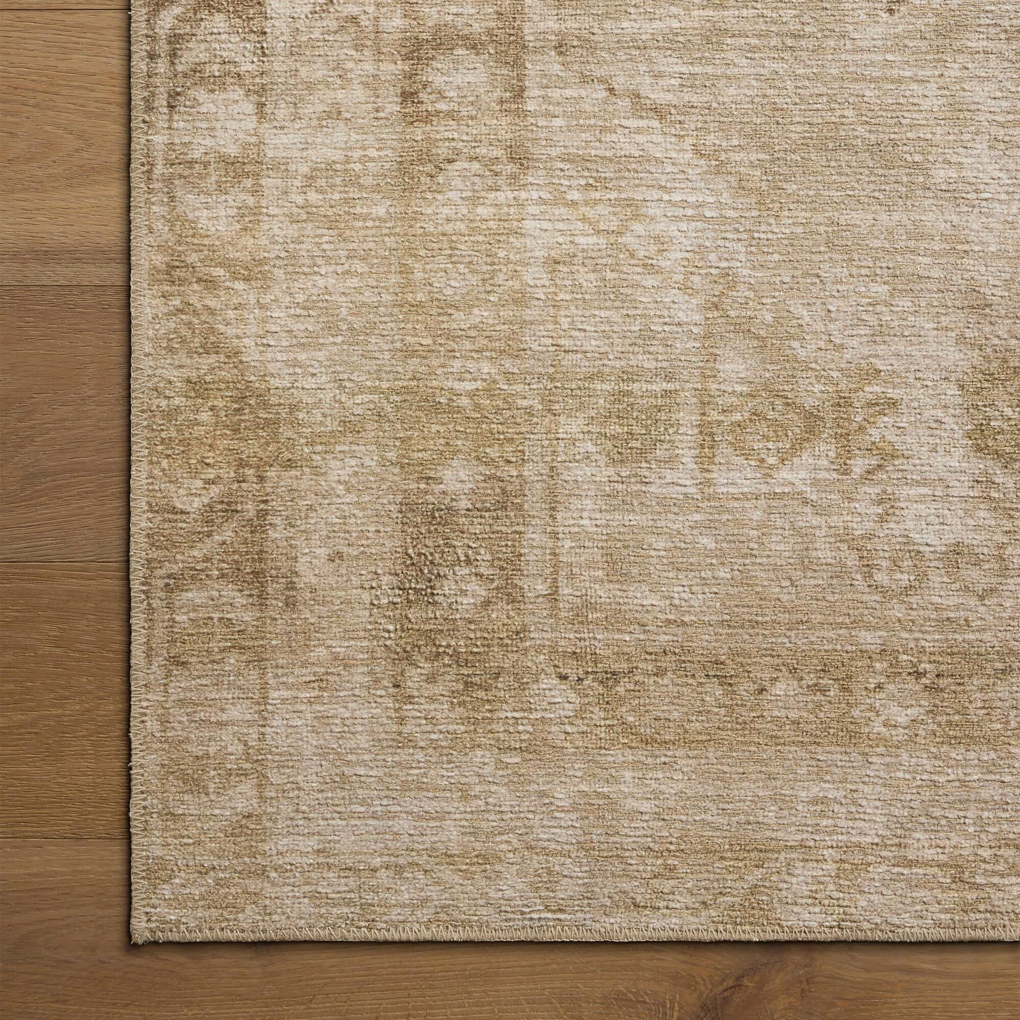 Amber Lewis x Loloi Cambria Natural and Jade 10' x 14' Area Rug