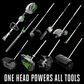 EGO 10" Carbon Fiber Pole Saw Attachment in Black, , large