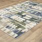 Oriental Weavers Tisdell TIS01 Blue and Green 7"10" x 10"10" Area Rug, , large
