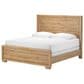 Ashley Galliden King Panel Bed in Light Brown, , large