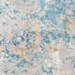 Surya Aisha 12" x 15" Light Blue, Mustard, Light Gray and Off-White Area Rug, , large