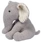 Lambs and Ivy Jungle Adventure Plush Elephant Stuffed Animal in Gray, , large
