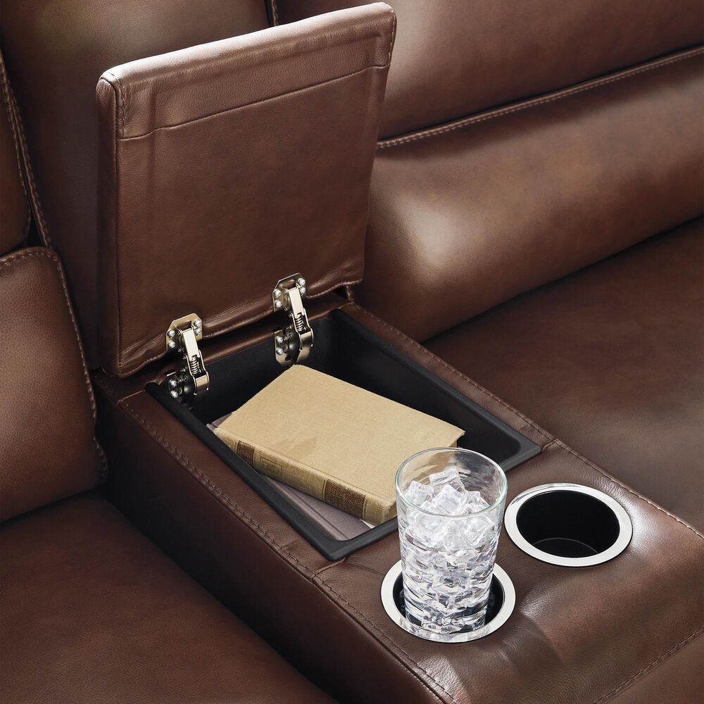 Ashley DeepWakes 6-Piece Power Left-Facing Reclining Sectional with Chaise in Canyon, , large