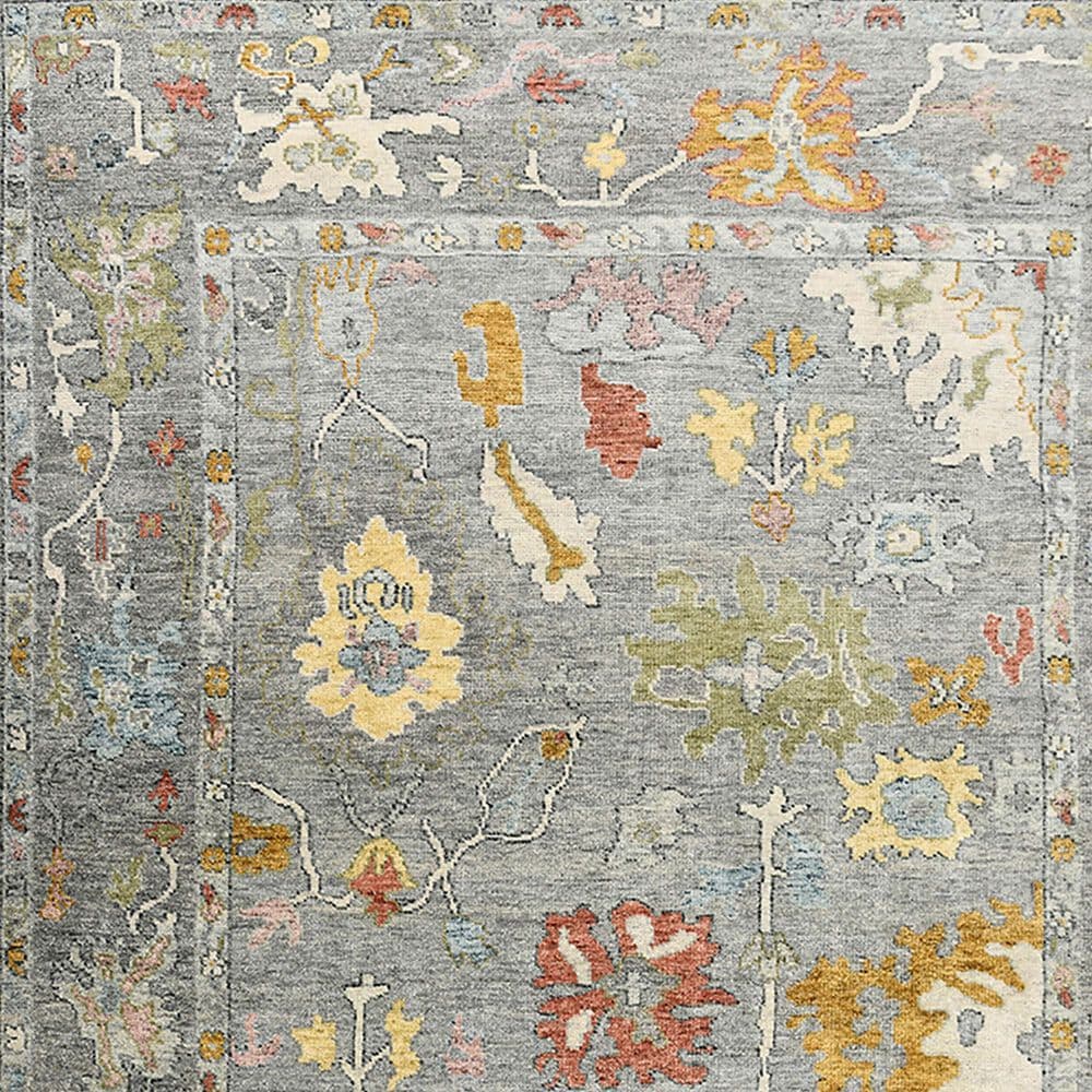 Amer Rugs Jaigarh 2&#39; x 3&#39; Pigeon Gray Area Rug, , large