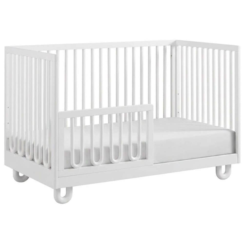 Oxford Baby Meridian 3-in-1 Convertible Crib in White, , large