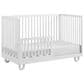 Oxford Baby Meridian 3-in-1 Convertible Crib in White, , large