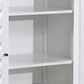 Riva Ridge Hyde Park 6-Drawer Sliding Door Chest in White, , large