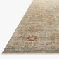 Loloi Heritage 2" x 3" Aqua and Terracotta Area Rug, , large