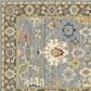 Oriental Weavers Lucca Floral Border 9"10" x 12"10" Blue Area Rug, , large