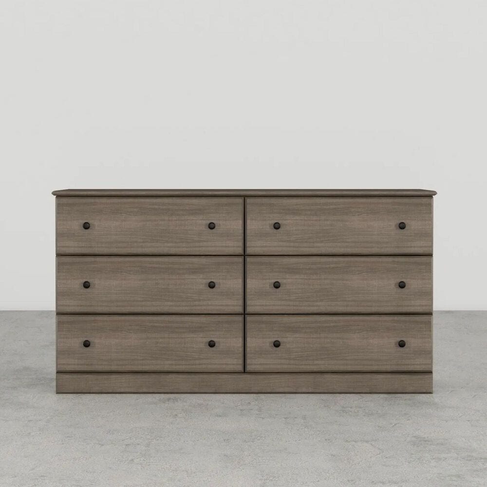 Lemoore Essential 59&quot; 6-Drawer Dresser in Park Elm, , large