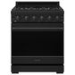Thor Kitchen Gordon Ramsay Series 30" Professional Liquid Propane Range in Black, , large