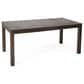 Hearth and Haven Outdoor 69 Inch Acacia Wood Dining Table with Square Legs in Dark Brown, , large