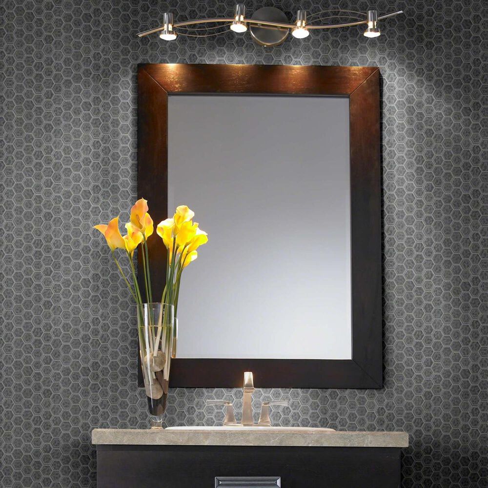 Shaw Geoscape Hexagon Dark Grey 11.22&quot; x 10.43&quot; Ceramic Mosaic Sheet, , large