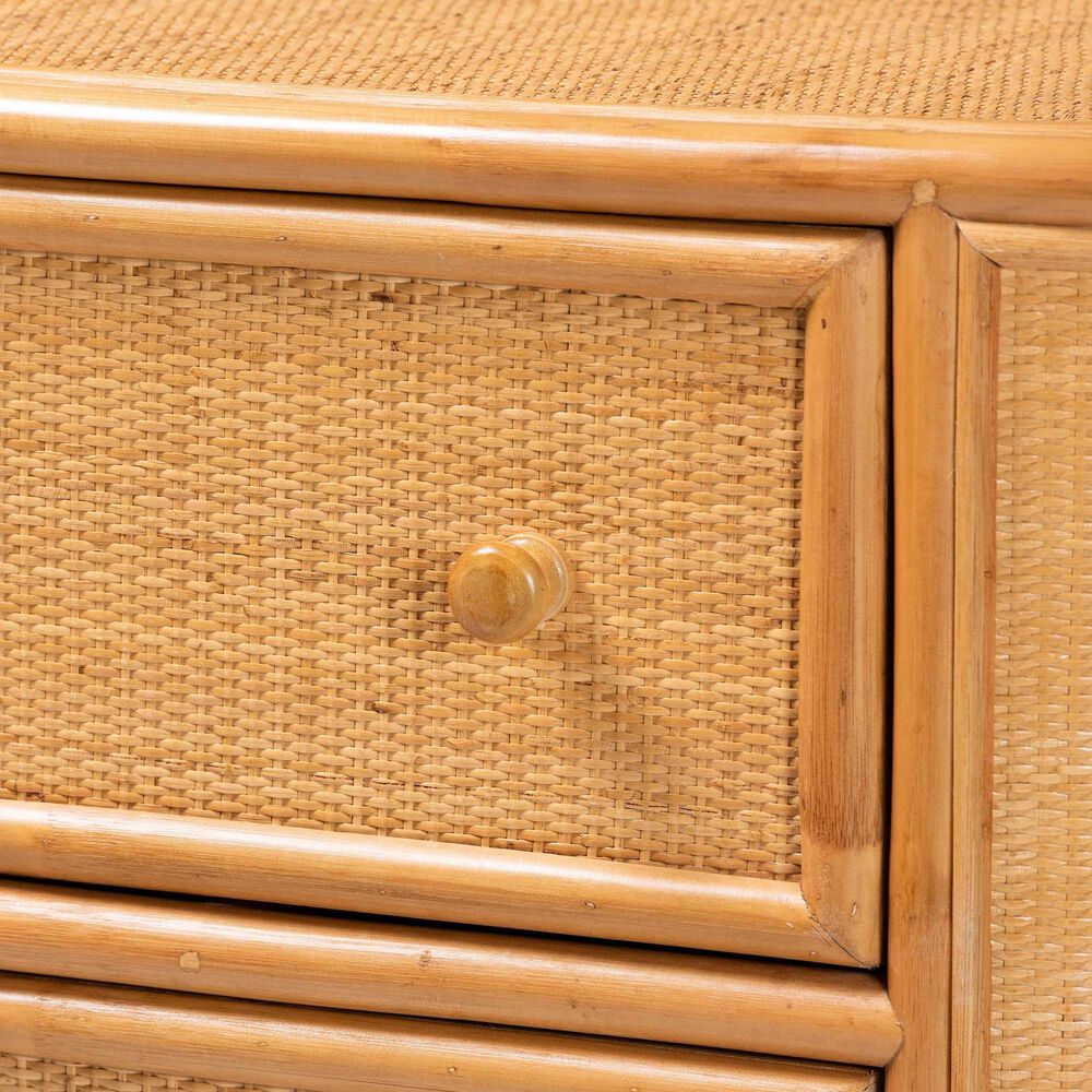 Baxton Studio Radenza 3-Drawer Storage Cabinet in Light Honey, , large