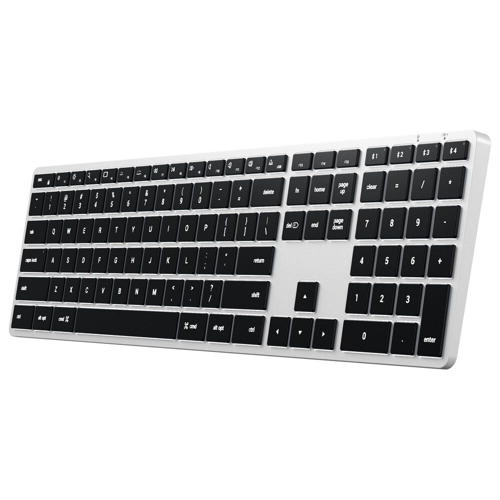 Satechi Slim X3 Bluetooth Backlit Keyboard in Silver, , large