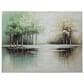 Ashley Garlenridge 48" x 36" Wall Art in Green, Tan and White, , large