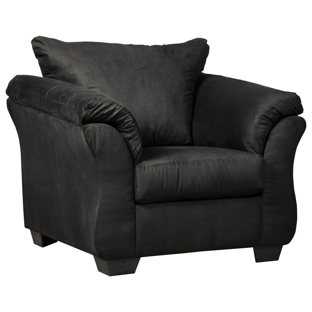 Ashley Darcy Accent Chair in Black, , large